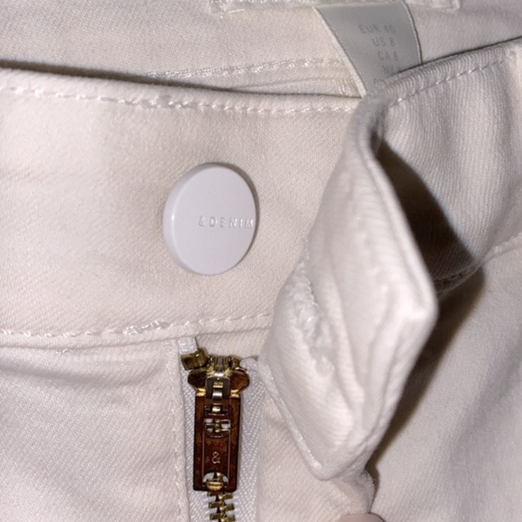 H&M white jeans size 8 - Picture 5 of 6